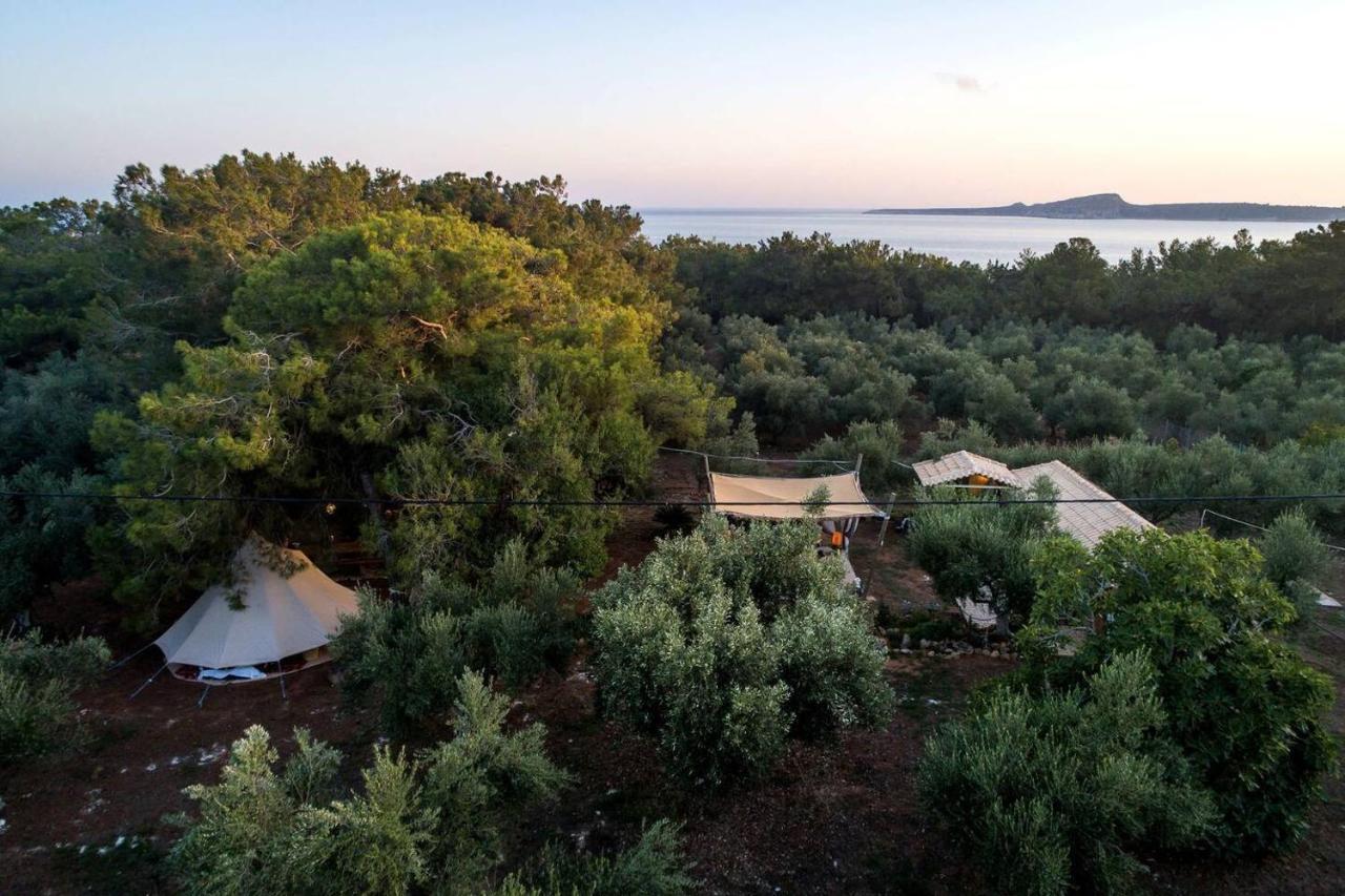 Glamping At A Lovely Tent In Skiaxtro-