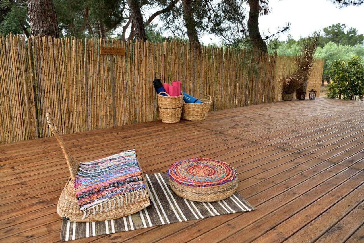 Glamping At A Lovely Tent In Skiaxtro- Hébergement de vacances Marathopoli