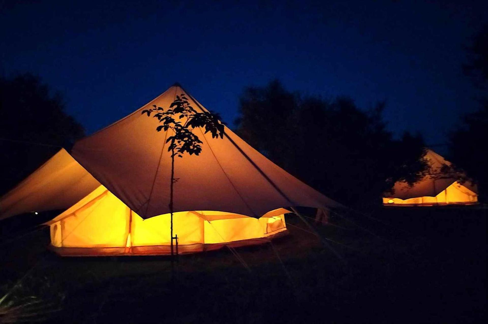 Glamping At A Lovely Tent In Skiaxtro-