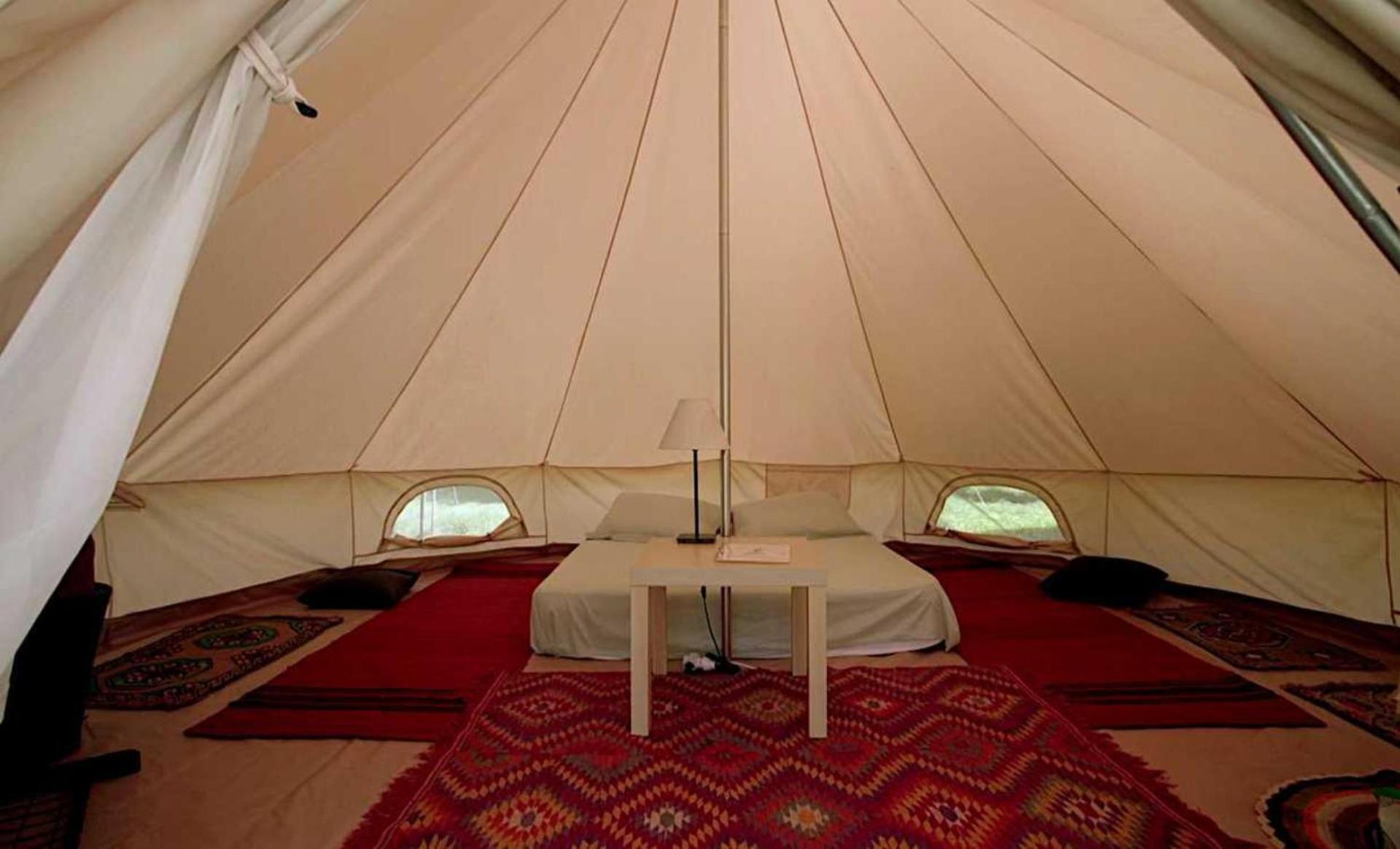Glamping At A Lovely Tent In Skiaxtro- Hébergement de vacances